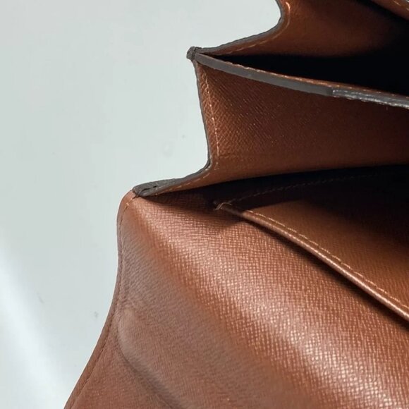 LOUIS VUITTON M53331 Monogram Serviette Conseiller Document Case Hand Bag - Picture 6 of 16